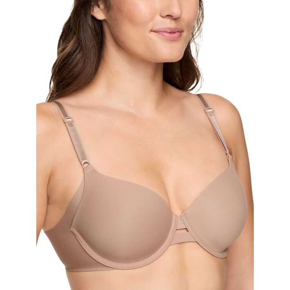 Warner's No Side Effects Comfort Underwire Bra Toasted Almond 1356